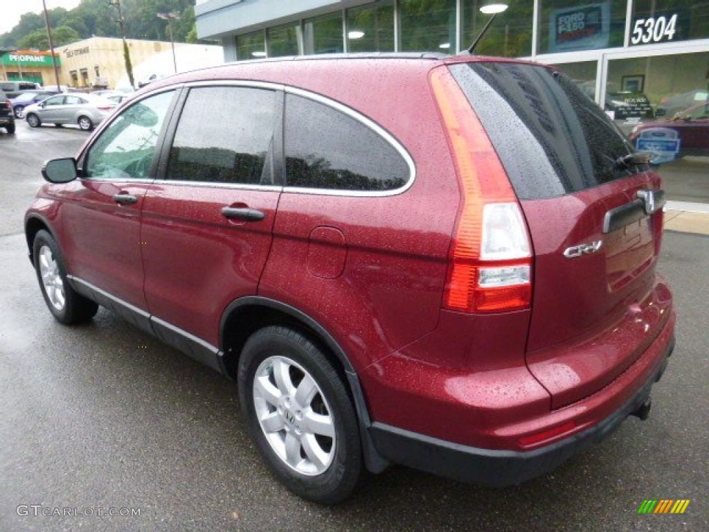 2011 CR-V SE 4WD - Tango Red Pearl / Gray photo #8