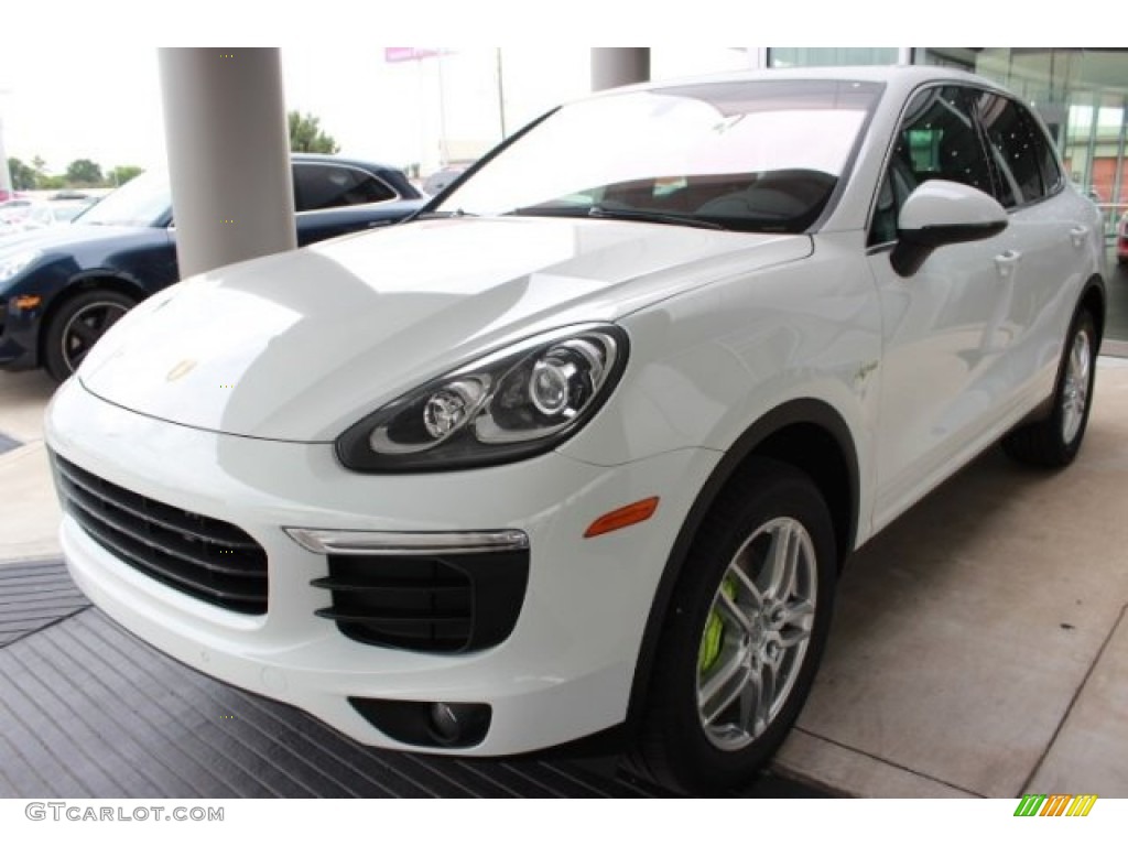White 2016 Porsche Cayenne S E-Hybrid Exterior Photo #107063272