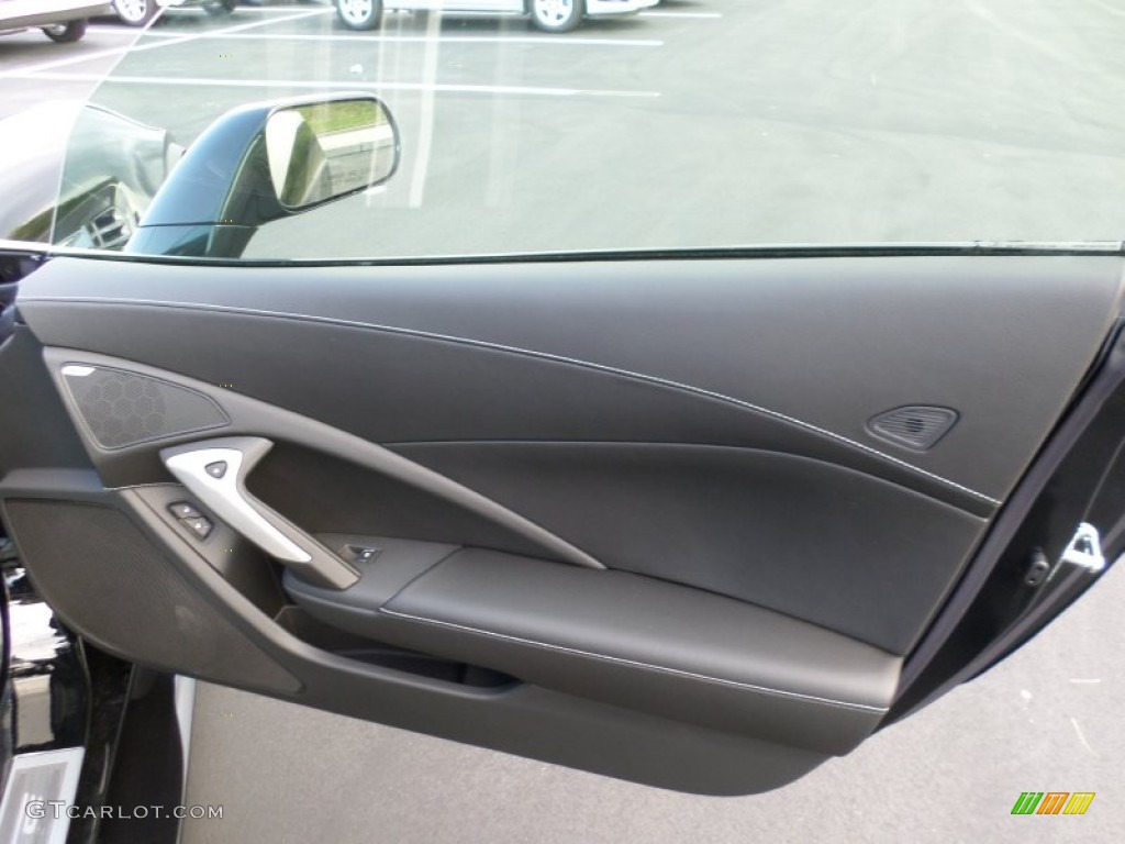 2016 Chevrolet Corvette Z06 Coupe Jet Black Door Panel Photo #107063290