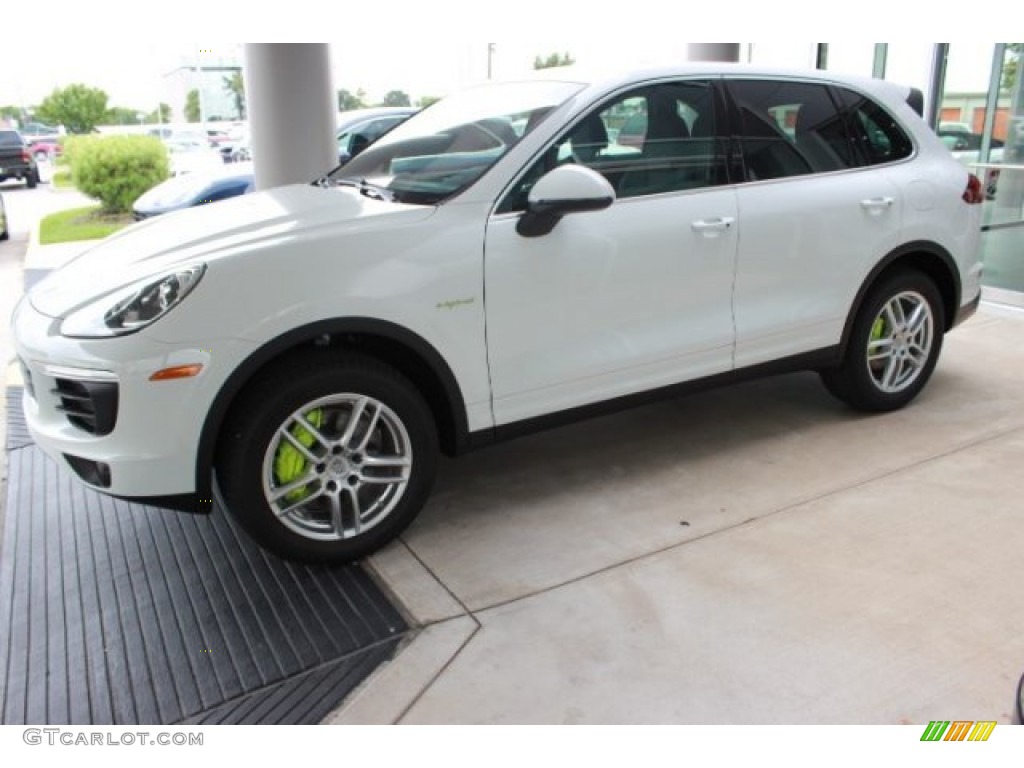 White 2016 Porsche Cayenne S E-Hybrid Exterior Photo #107063314