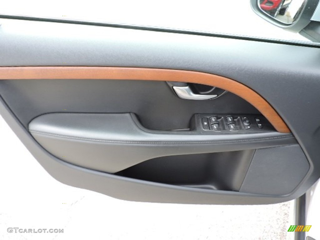 2010 Volvo S80 T6 AWD Anthracite Door Panel Photo #107063467