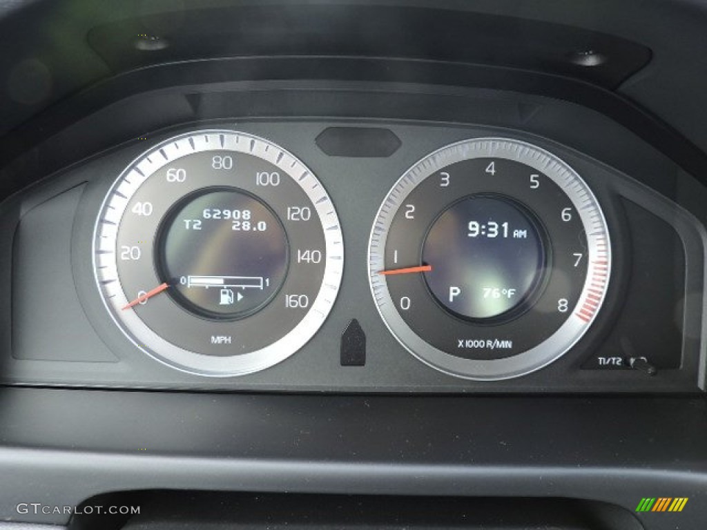 2010 Volvo S80 T6 AWD Gauges Photo #107063491