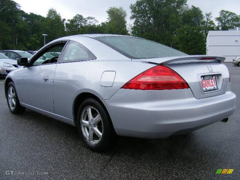 2003 Accord EX Coupe - Satin Silver Metallic / Black photo #3