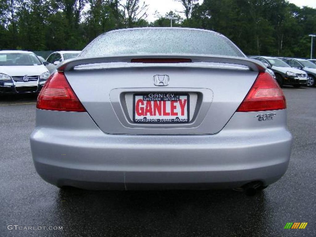 2003 Accord EX Coupe - Satin Silver Metallic / Black photo #4
