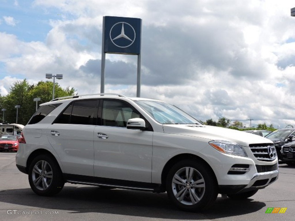 Arctic White 2013 Mercedes-Benz ML 350 BlueTEC 4Matic Exterior Photo #107063782