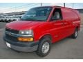 2005 Victory Red Chevrolet Express 2500 Commercial Van  photo #11