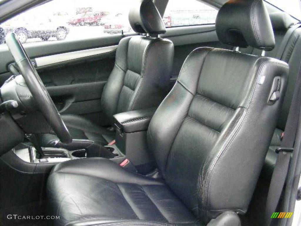 2003 Accord EX Coupe - Satin Silver Metallic / Black photo #9