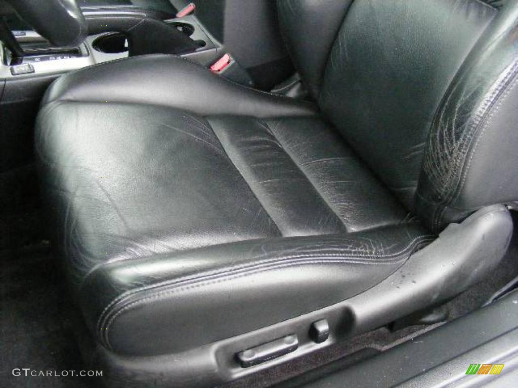 2003 Accord EX Coupe - Satin Silver Metallic / Black photo #10