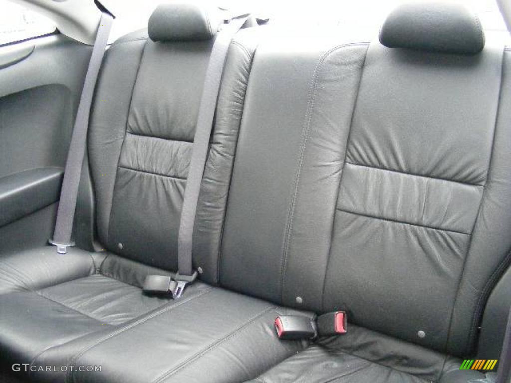 2003 Accord EX Coupe - Satin Silver Metallic / Black photo #11