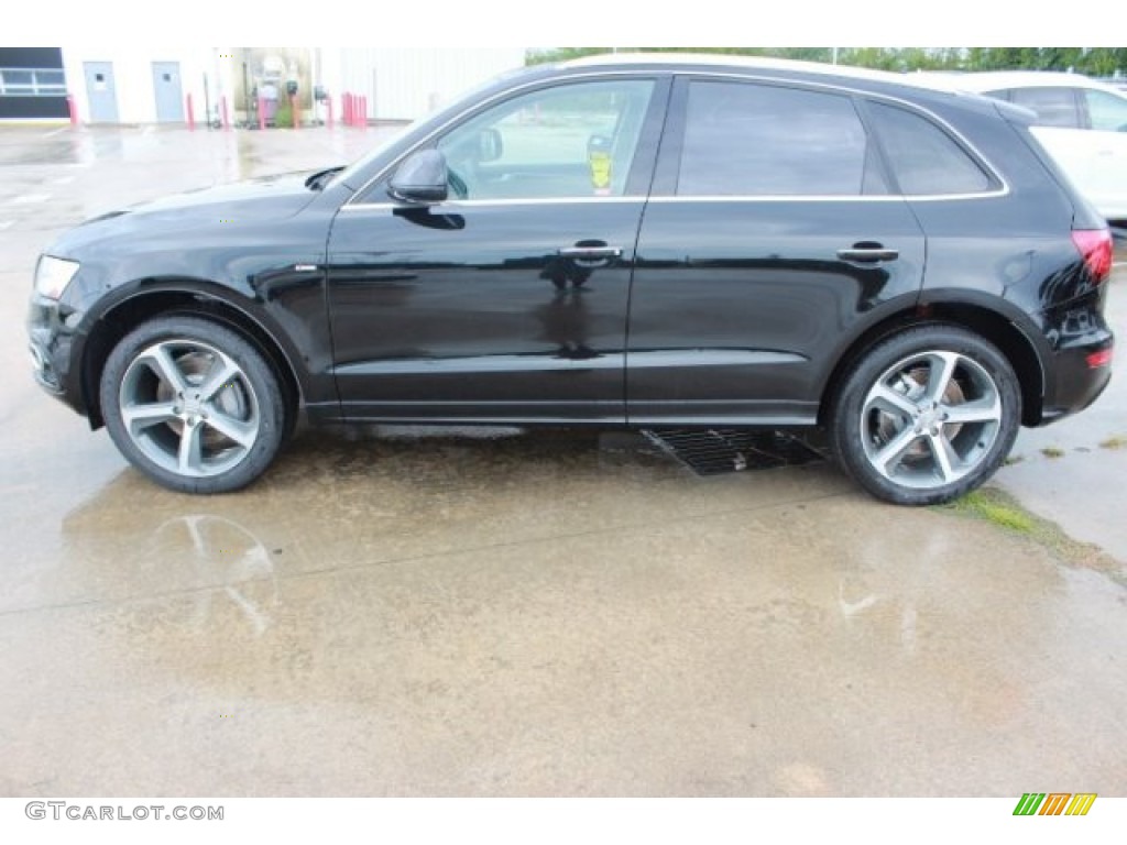 2016 Q5 3.0 TFSI Premium Plus quattro - Mythos Black Metallic / Black photo #5
