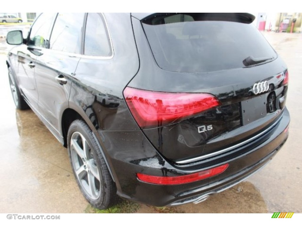 2016 Q5 3.0 TFSI Premium Plus quattro - Mythos Black Metallic / Black photo #6