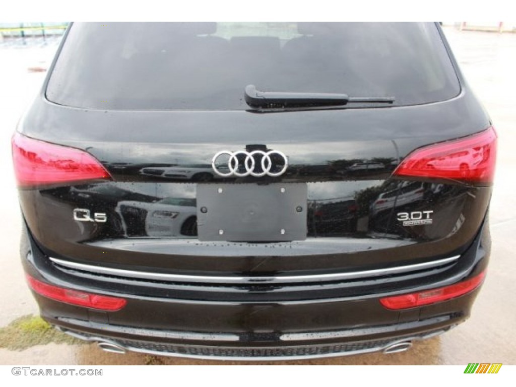 2016 Q5 3.0 TFSI Premium Plus quattro - Mythos Black Metallic / Black photo #7