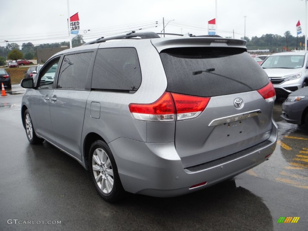 2011 Sienna Limited AWD - Silver Sky Metallic / Light Gray photo #8