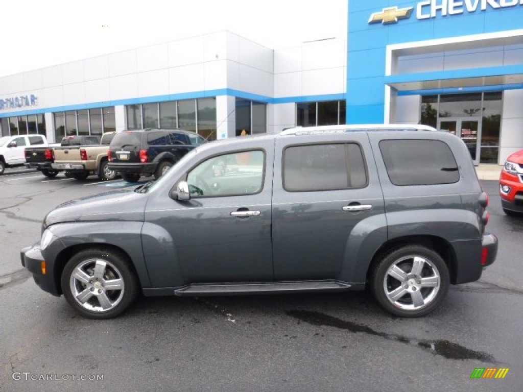 2011 HHR LT - Cyber Gray Metallic / Gray photo #2