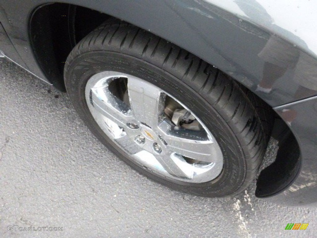 2011 HHR LT - Cyber Gray Metallic / Gray photo #9