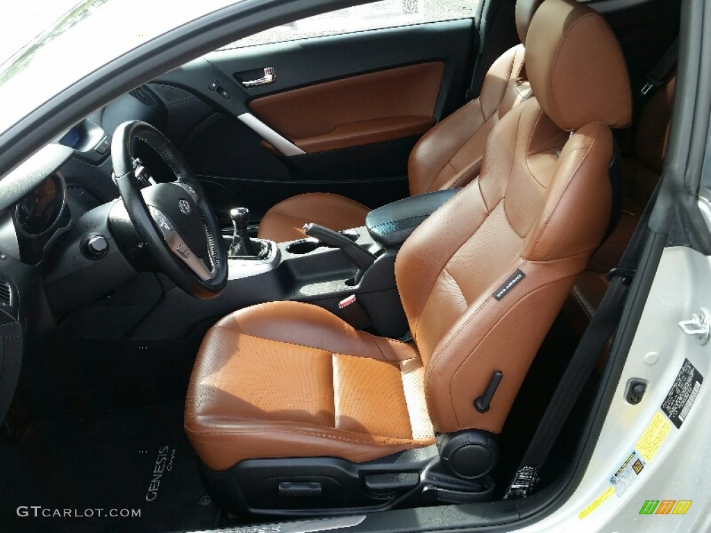 2010 Hyundai Genesis Coupe 3.8 Grand Touring Interior Color Photos