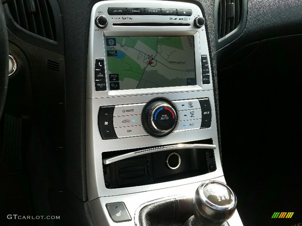 2010 Hyundai Genesis Coupe 3.8 Grand Touring Controls Photo #107065816
