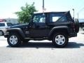 2008 Black Jeep Wrangler X 4x4  photo #3