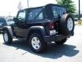 2008 Black Jeep Wrangler X 4x4  photo #4