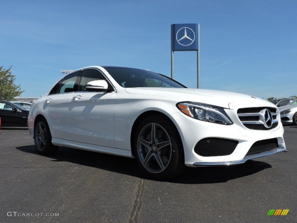 Polar White 2016 Mercedes-Benz C 300 4Matic Sedan Exterior Photo #107067958