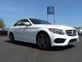 Polar White 2016 Mercedes-Benz C 300 4Matic Sedan Exterior