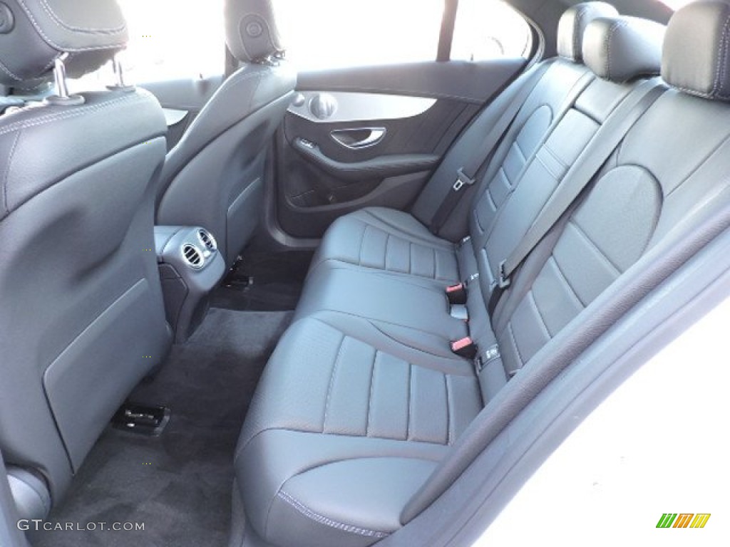 2016 Mercedes-Benz C 300 4Matic Sedan Rear Seat Photo #107068061