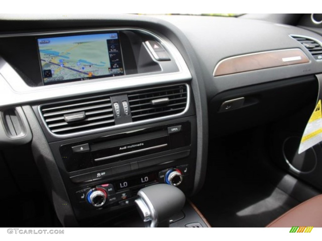 2016 A4 2.0T Premium Plus quattro - Scuba Blue Metallic / Chestnut Brown photo #16