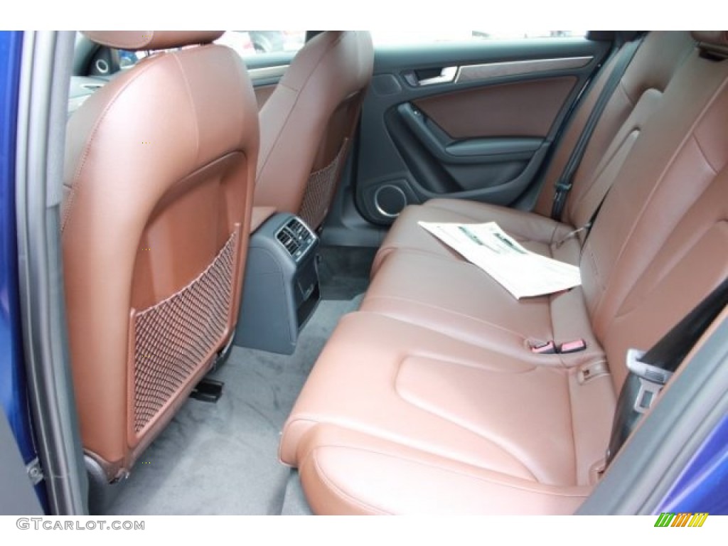 2016 A4 2.0T Premium Plus quattro - Scuba Blue Metallic / Chestnut Brown photo #34