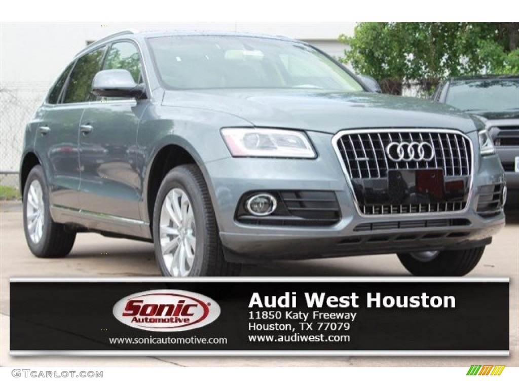 2016 Q5 2.0 TFSI Premium quattro - Monsoon Gray Metallic / Pistachio Beige photo #1