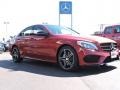 2016 designo Cardinal Red Metallic Mercedes-Benz C 300 4Matic Sedan  photo #3