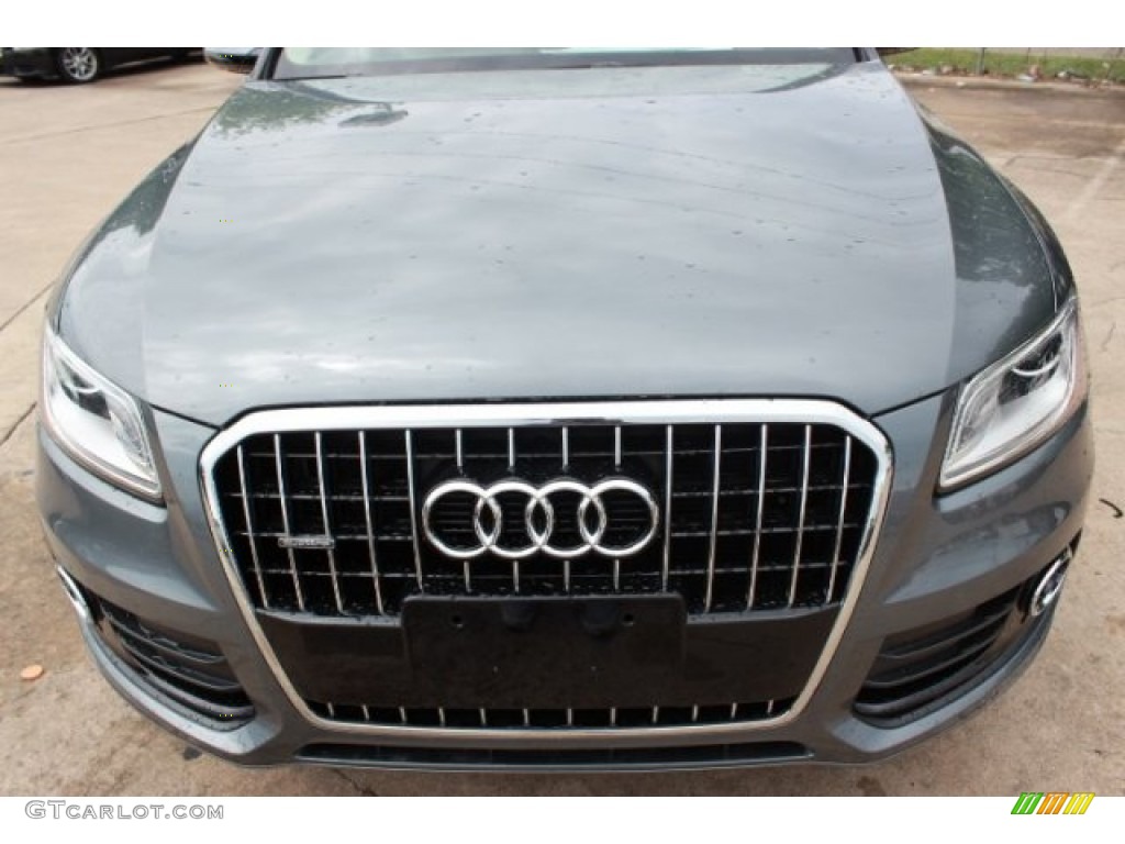 2016 Q5 2.0 TFSI Premium quattro - Monsoon Gray Metallic / Pistachio Beige photo #2