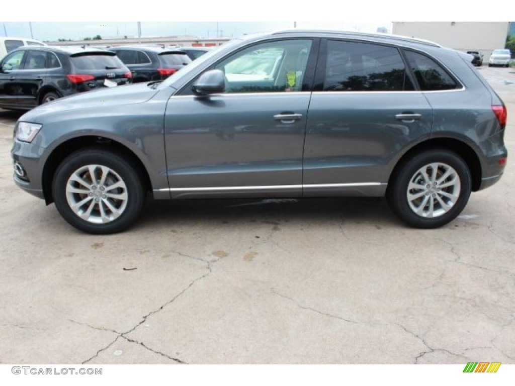 2016 Q5 2.0 TFSI Premium quattro - Monsoon Gray Metallic / Pistachio Beige photo #5