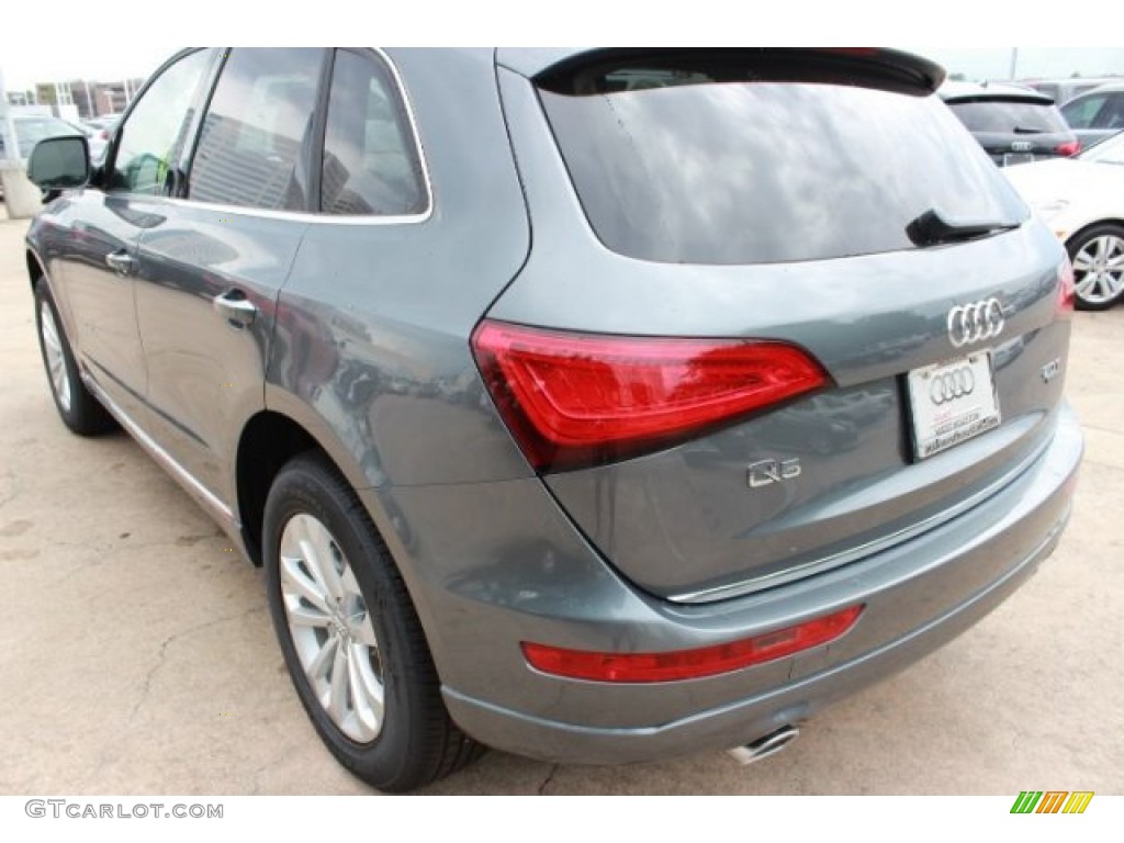 2016 Q5 2.0 TFSI Premium quattro - Monsoon Gray Metallic / Pistachio Beige photo #6