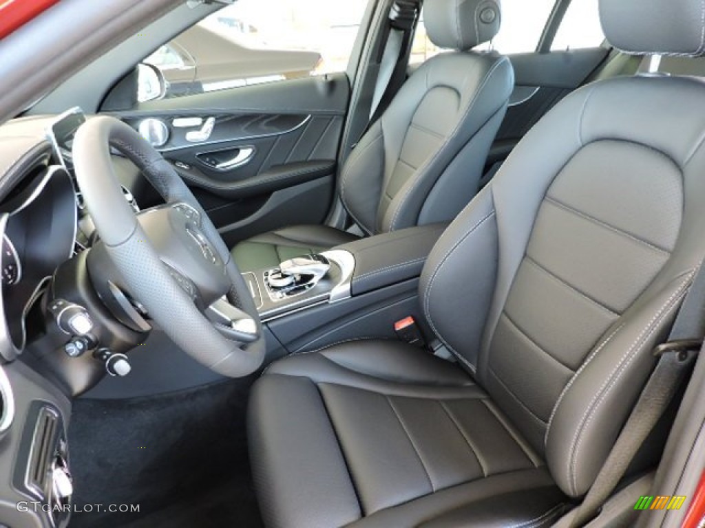 Black Interior 2016 Mercedes-Benz C 300 4Matic Sedan Photo #107068972