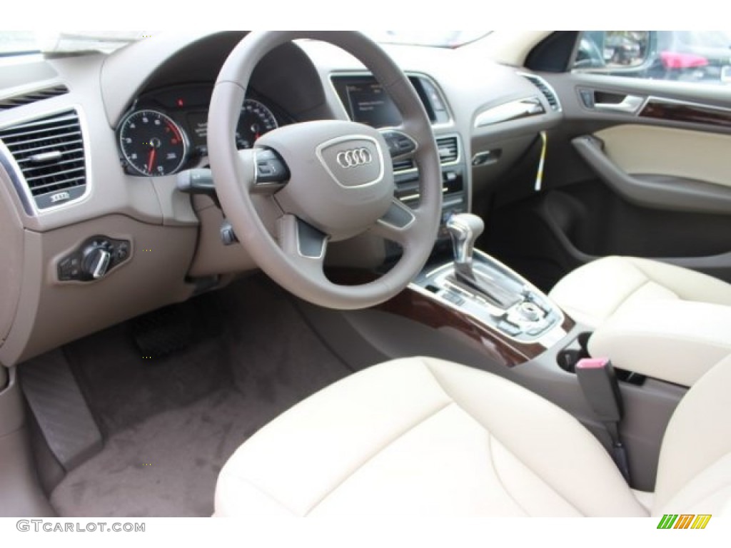 2016 Q5 2.0 TFSI Premium quattro - Monsoon Gray Metallic / Pistachio Beige photo #12