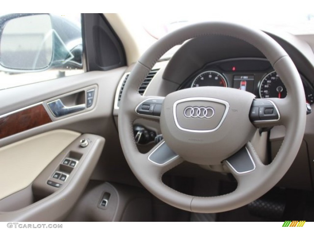 2016 Q5 2.0 TFSI Premium quattro - Monsoon Gray Metallic / Pistachio Beige photo #32