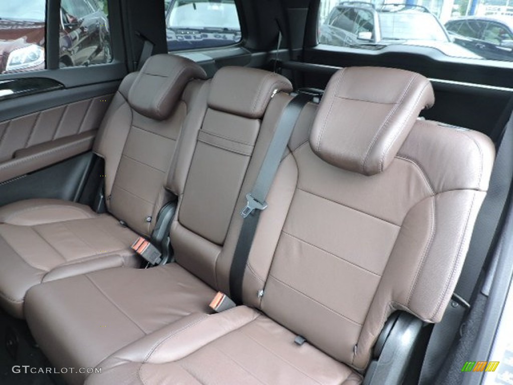 Black Interior 2016 Mercedes-Benz GL 450 4Matic Photo #107070430
