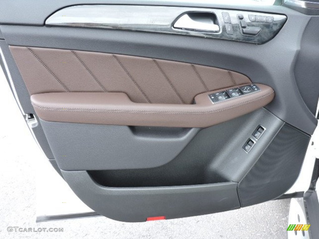 2016 Mercedes-Benz GL 450 4Matic Black Door Panel Photo #107070511
