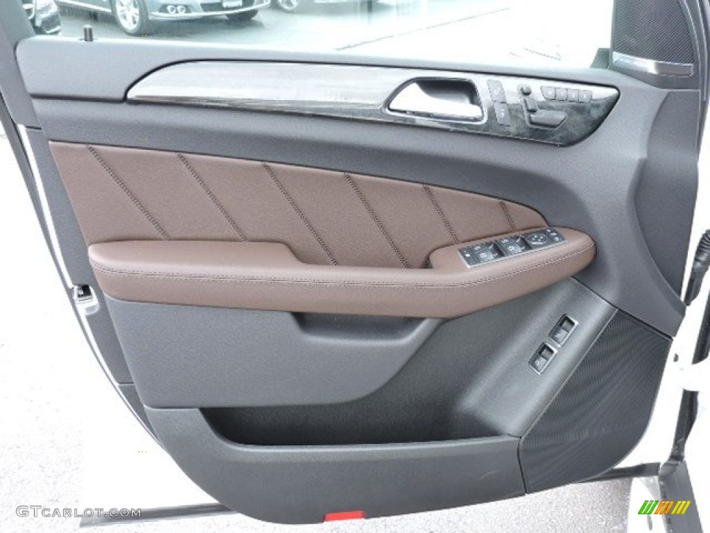 2016 Mercedes-Benz GL 450 4Matic Black Door Panel Photo #107070532