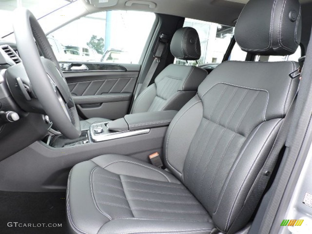 Black Interior 2016 Mercedes-Benz GL 450 4Matic Photo #107070745