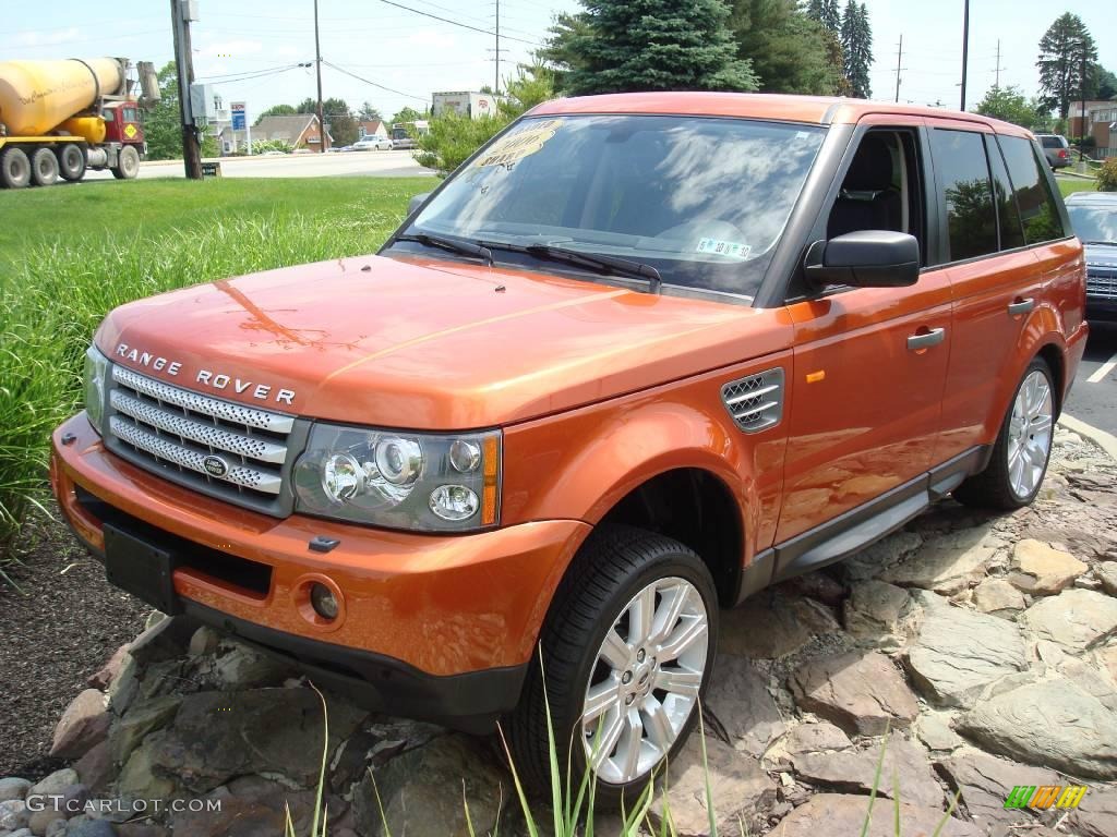 Vesuvius Orange Metallic Land Rover Range Rover Sport