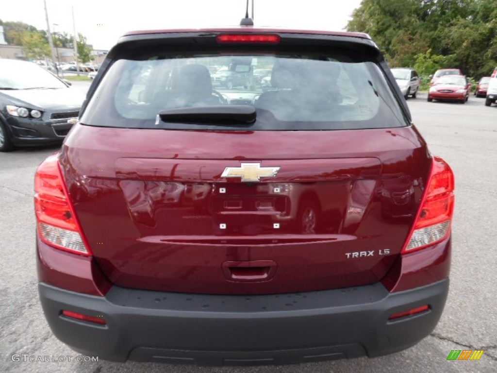2016 Trax LS - Crimson Metallic / Jet Black photo #7