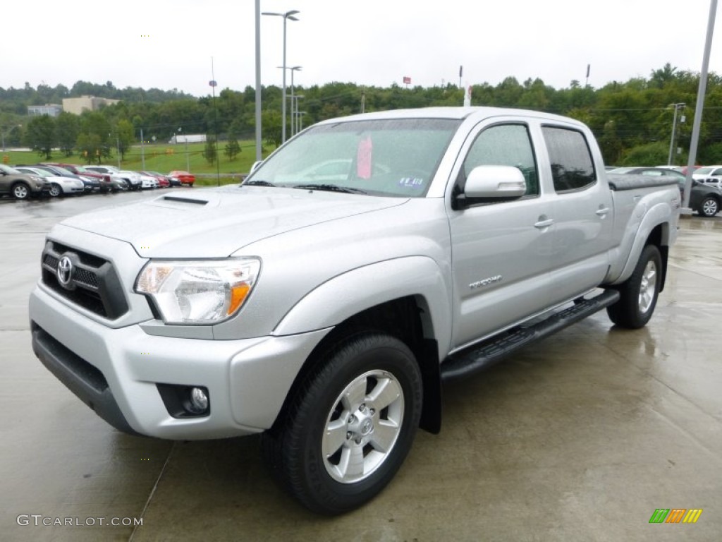 Silver Streak Mica 2013 Toyota Tacoma V6 SR5 Double Cab 4x4 Exterior Photo #107071960