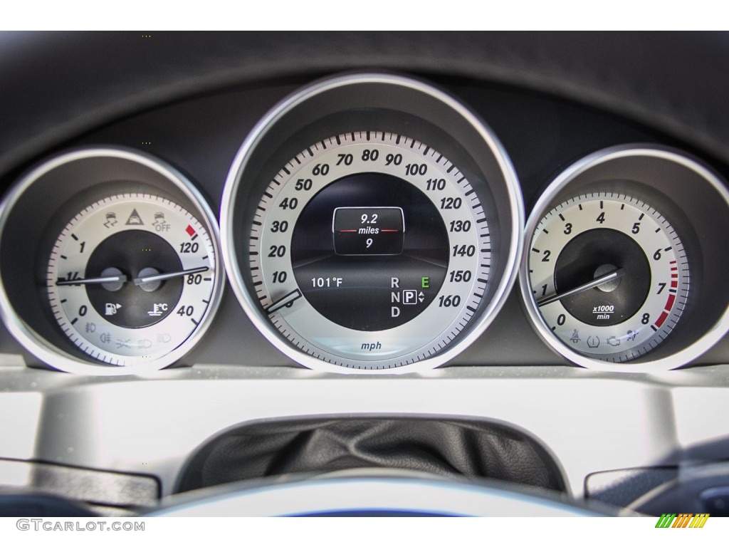 2016 Mercedes-Benz E 400 Cabriolet Gauges Photo #107071978