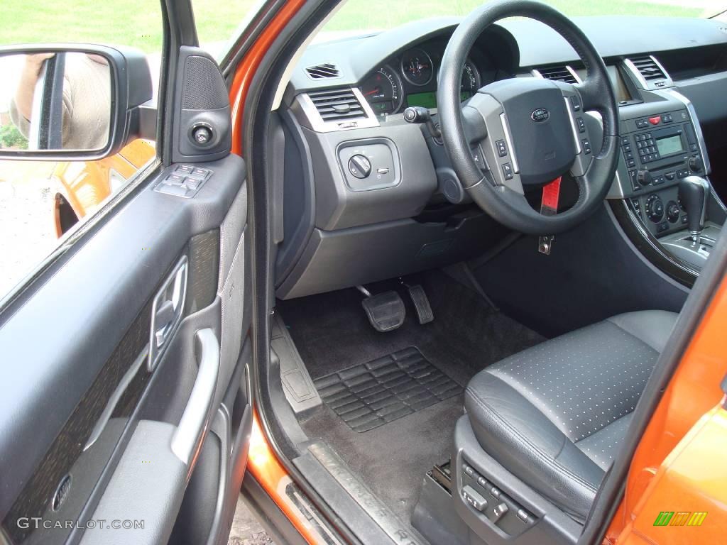 2006 Range Rover Sport Supercharged - Vesuvius Orange Metallic / Ebony Black photo #10