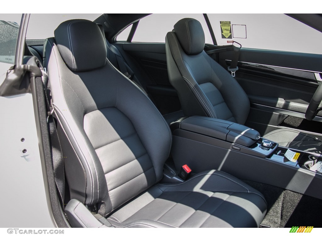 Black Interior 2016 Mercedes-Benz E 400 Coupe Photo #107072284