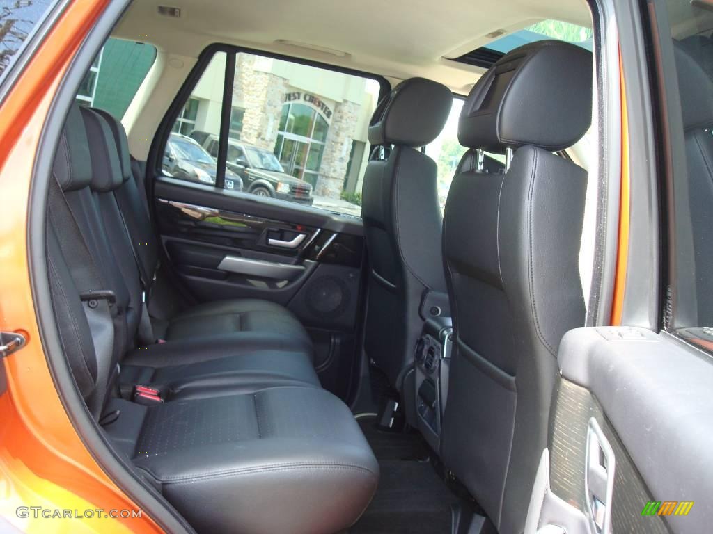 2006 Range Rover Sport Supercharged - Vesuvius Orange Metallic / Ebony Black photo #15