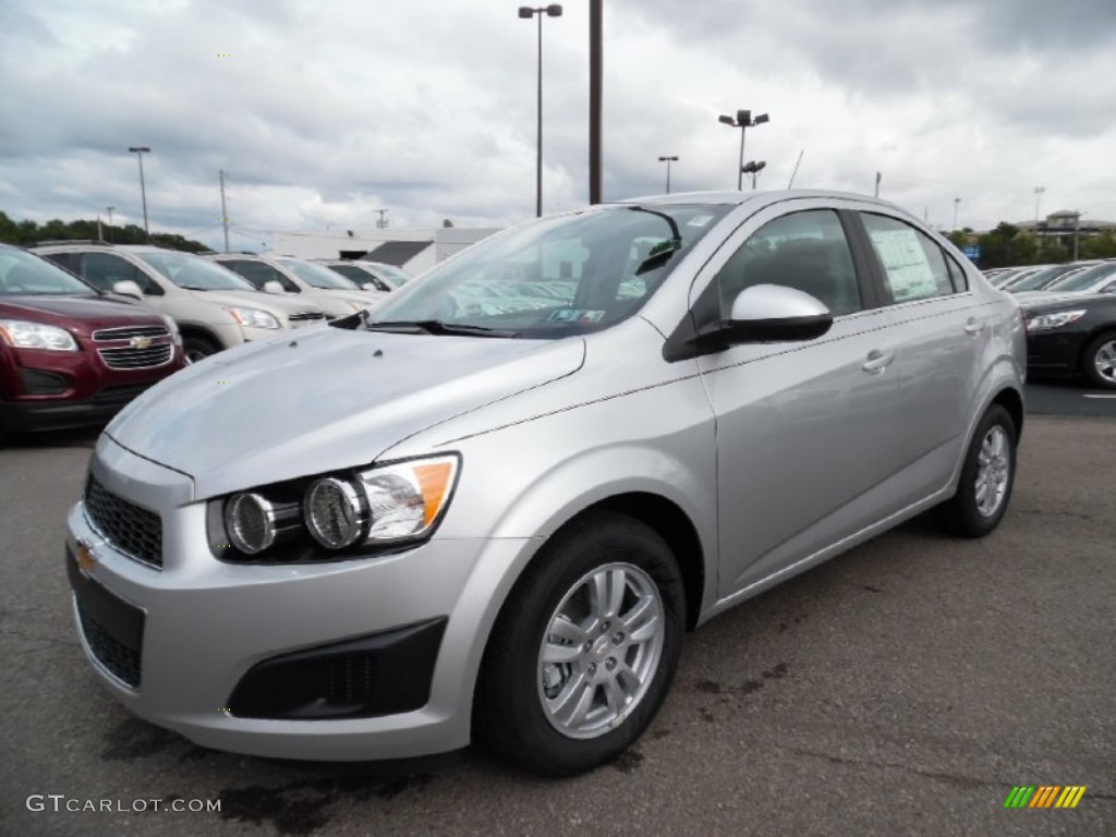 Silver Ice Metallic 2016 Chevrolet Sonic LT Sedan Exterior Photo #107072449