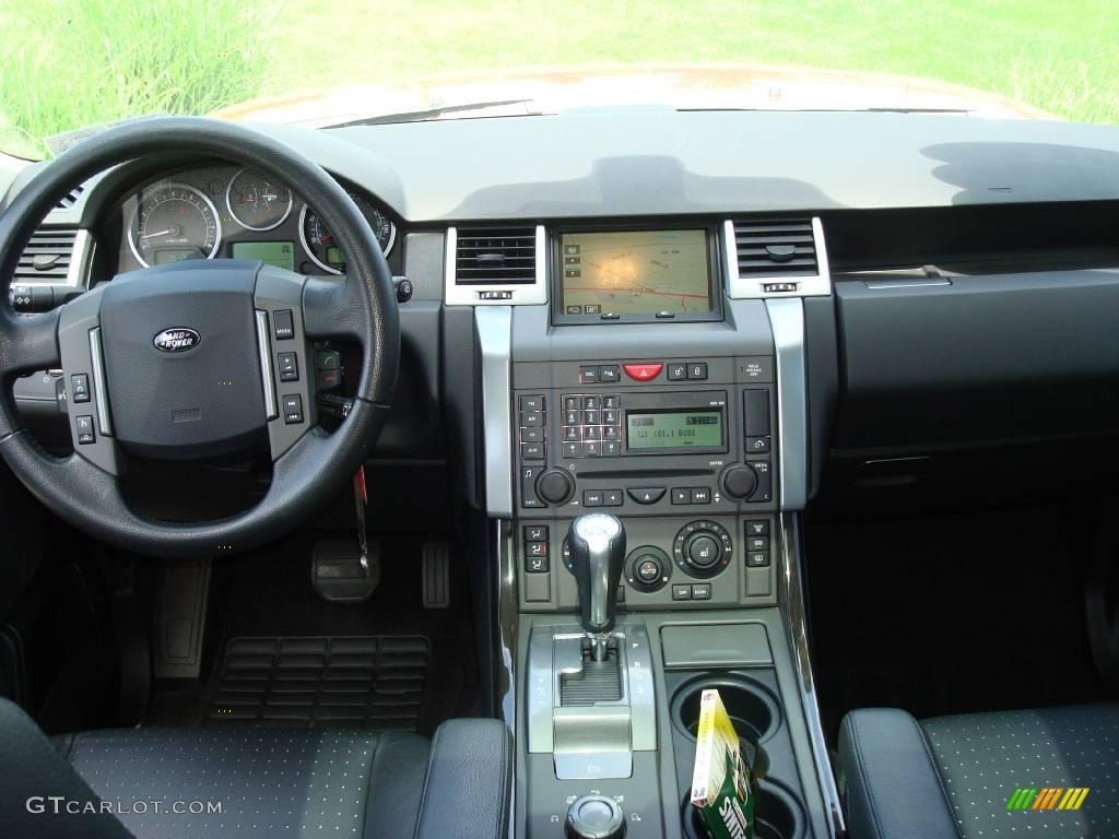 2006 Range Rover Sport Supercharged - Vesuvius Orange Metallic / Ebony Black photo #21