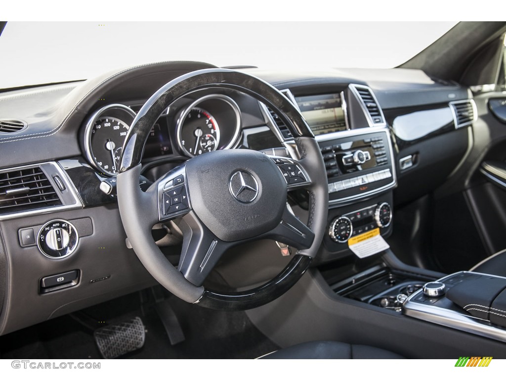 2016 Mercedes-Benz GL 450 4Matic Black Dashboard Photo #107073439